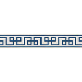 Schumacher Trim Octavius Tape Bleu 66165 MARY MCDONALD PASSEMENTERIE I COTTON 85% RAYON 15% INDIA </p><p>Repeat: Horizontal: 15" (38CM) and Vertical: 6 - My Fabric Connection -