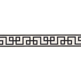 Schumacher Trim Octavius Tape Black On Ivory 66166 MARY MCDONALD PASSEMENTERIE I COTTON 85% RAYON 15% INDIA </p><p>Repeat: Horizontal: 15" (38CM) and Vertical: 6 - My Fabric Connection -