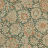 PKL Studio Fabric Heriz Medallions Terracotta 409324 - Base:80%Polyester 20%Rayon Back:100%Latex CHINA 51000 Horizontal: 27 and Vertical: 27 54 - My Fabric Connection -