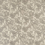 Charlotte Fabric D1561 Platinum Paisley Elegant Damasks 100% Woven Polyester Turkey Exceeds 50,000 Wyzenbeek Rubs (Heavy Duty) </p><p>Repeat: Horizontal: 14" x Vertical: 15" 54 Inches - My Fabric Connection -