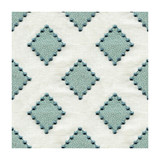 Kravet Basics Fabric Diamondots Turquoise SARAH RICHARDSON HARMONY LINEN - 60%;COTTON - 40% India LIGHT Horizontal: 3 and Vertical: 3 51.5 - My Fabric Connection -