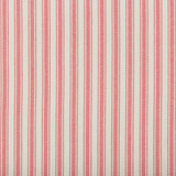 Kravet Basics Fabric Seastripe Geranium BERMUDA COTTON - 100% China HEAVY Horizontal: and Vertical: 54 - My Fabric Connection -