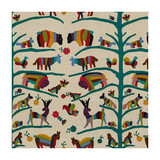 Kravet Design Fabric Prairie Coteau Pinata MUSEUM OF NEW MEXICO LINEN - 55%;POLYESTER - 45% India Horizontal: 24.5 and Vertical: 29 49 - My Fabric Connection -