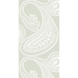 Cole & Son Wallcovering Rajapur White/Olive CONTEMPORARY RESTYLED PAPER - 100% United Kingdom Horizontal: 21 and Vertical: 30 21 - My Fabric Connection -