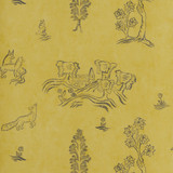 Kravet Couture Wallcovering Wychwood Provencal Yellow ANDREW MARTIN KIT KEMP WOOD PULP - 45%;BINDER - 20%;MINERAL FILLERS - 20%;POLYESTER - 15% United Kingdom Horizontal: 8 and Vertical: 7 20.5 - My Fabric Connection -