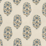 G P & J Baker Fabric Aydon Indigo ARTISAN II LINEN - 90%;POLYESTER - 10% India Horizontal: 17.336 and Vertical: 21.67 52.008 - My Fabric Connection -
