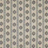 G P & J Baker Fabric Alma Indigo COROMANDEL SMALL PRINTS LINEN - 100% India Horizontal: 7.5648 and Vertical: 3.94 53.978 - My Fabric Connection -