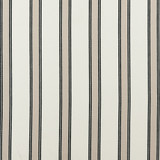 Clarke And Clarke Fabric Oxford Charcoal CLARKE & CLARKE TICKING STRIPES COTTON - 100% India MEDIUM Horizontal: 2.76 and Vertical: 0 55 - My Fabric Connection -