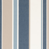 Clarke And Clarke Fabric Hartford Denim CLARKE & CLARKE NEW ENGLAND COTTON - 100% India HEAVY Horizontal: 14.125 and Vertical: 0 55 - My Fabric Connection -