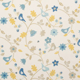 Clarke And Clarke Fabric Bramble Chambray CLARKE & CLARKE SKETCH BOOK COTTON - 100% Turkey MEDIUM Horizontal: 26.77 and Vertical: 12.6 54 - My Fabric Connection -