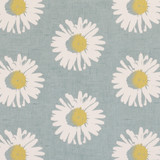 Clarke And Clarke Fabric Capri Mineral CLARKE & CLARKE LA VIE EN ROSE COTTON - 100% United Kingdom MEDIUM Horizontal: 13.39 and Vertical: 25.2 55 - My Fabric Connection -
