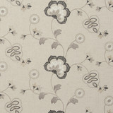 Clarke And Clarke Fabric Chatsworth Charcoal CLARKE & CLARKE MANOR HOUSE VISCOSE - 34%;COTTON - 22%;LINEN - 22%;POLYESTER - 22% India Horizontal: 25.59 and Vertical: 9.06 54 - My Fabric Connection -