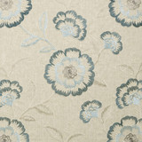 Clarke And Clarke Fabric Richmond Denim CLARKE & CLARKE RICHMOND POLYESTER - 52%;COTTON - 48% India Horizontal: 16.93 and Vertical: 18.9 54 - My Fabric Connection -