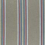 Clarke And Clarke Fabric Imani Indigo/Red CLARKE & CLARKE AMARA VISCOSE - 47%;COTTON - 24%;LINEN - 20%;POLYESTER - 8% India MEDIUM Horizontal: 10.91 and Vertical: 0.16 55 - My Fabric Connection -