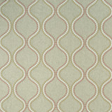Clarke And Clarke Fabric Layton Pink/Apple CLARKE & CLARKE HALCYON POLYESTER - 52%;COTTON - 48% India Horizontal: 8.5 and Vertical: 9.45 54 - My Fabric Connection -