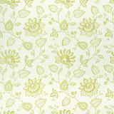 Clarke And Clarke Fabric Liliana Apple CLARKE & CLARKE HALCYON POLYESTER - 52%;COTTON - 48% India Horizontal: 17.05 and Vertical: 18.9 54 - My Fabric Connection -