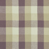 Clarke And Clarke Fabric Austin Check Heather CLARKE & CLARKE CASTLE GARDEN LINEN - 100% Turkey HEAVY Horizontal: 6.89 and Vertical: 7.68 53 - My Fabric Connection -
