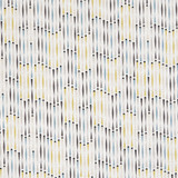 Clarke And Clarke Fabric Cassandra Charcoal/Chartreuse CLARKE & CLARKE OCTAVIA COTTON - 100% Turkey MEDIUM Horizontal: 13.5 and Vertical: 12.6 54 - My Fabric Connection -