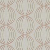 Clarke And Clarke Fabric Carraway Rose Gold CLARKE & CLARKE LUSSO POLYESTER - 52%;COTTON - 48% India Horizontal: 12.68 and Vertical: 6.3 54 - My Fabric Connection -