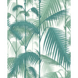 Cole & Son Fabric Palm Jungle Tea Virid Chlk COLE & SON CONTEMPORARY FABRICS LINEN - 61%;COTTON - 29%;NYLON - 10% Italy HEAVY Horizontal: 17.7 and Vertical: 22 53 - My Fabric Connection -