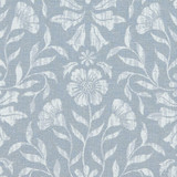 Clarke And Clarke Fabric Berkeley Denim CLARKE & CLARKE AVEBURY POLYESTER - 75%;COTTON - 25% India HEAVY Horizontal: 13.39 and Vertical: 13.46 54 - My Fabric Connection -
