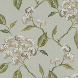 Clarke And Clarke Fabric Summerby Duckegg CLARKE & CLARKE AVEBURY VISCOSE - 75%;LINEN - 25% India Horizontal: 16.54 and Vertical: 12.4 54 - My Fabric Connection -