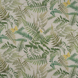 Clarke And Clarke Fabric Fern Glade Linen CLARKE & CLARKE COUNTRY GARDEN COTTON - 80%;POLYESTER - 20% Spain MEDIUM Horizontal: 53.94 and Vertical: 27.17 54 - My Fabric Connection -
