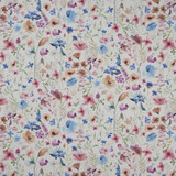 Clarke And Clarke Fabric Lolita Multi/Cream CLARKE & CLARKE COUNTRY GARDEN COTTON - 100% Spain MEDIUM Horizontal: 36.22 and Vertical: 25.2 54 - My Fabric Connection -