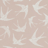 Clarke And Clarke Fabric Fly Away Sorbet CLARKE & CLARKE LAND & SEA COTTON - 100% Turkey MEDIUM Horizontal: 17.99 and Vertical: 24.8 54 - My Fabric Connection -