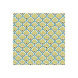 Clarke And Clarke Fabric Sensu Citron CLARKE & CLARKE ORIENTAL GARDEN COTTON - 90%;LINEN - 10% United Kingdom MEDIUM Horizontal: 4.41 and Vertical: 3.11 54 - My Fabric Connection -
