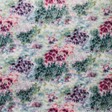 Clarke And Clarke Fabric Fiore Slate/Amethyst CLARKE & CLARKE EXOTICA POLYESTER - 100% India HEAVY Horizontal: 54.5 and Vertical: 27.375 54.75 - My Fabric Connection -