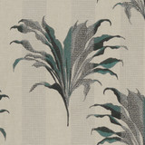 Clarke And Clarke Fabric Palma Kingfisher CLARKE & CLARKE EXOTICA POLYESTER - 52%;COTTON - 48% India Horizontal: 17 and Vertical: 12.875 54 - My Fabric Connection -