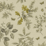 Clarke And Clarke Fabric Hortus Linen CLARKE & CLARKE EDEN COTTON - 90%;LINEN - 10% Spain MEDIUM Horizontal: 13.375 and Vertical: 23.625 54.375 - My Fabric Connection -