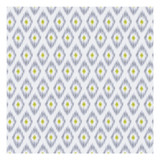Clarke And Clarke Fabric Zora Smoke CLARKE & CLARKE CO-ORDINATES COTTON - 100% Turkey MEDIUM Horizontal: 1.375 and Vertical: 2.875 54 - My Fabric Connection -