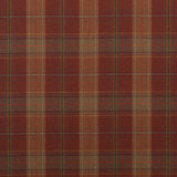 Mulberry Fabric Shetland Plaid Russet BOHEMIAN ROMANCE WOOL - 100% United Kingdom LIGHT Horizontal: and Vertical: 13.79 59.1 - My Fabric Connection -