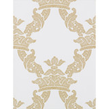 Gaston Y Daniela Wallcovering Borja Ocre LORENZO CASTILLO HISPANIA WP PAPER - 100% Spain Horizontal: and Vertical: 20.8 20.8 - My Fabric Connection -