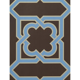 Gaston Y Daniela Wallcovering Martin Marron/Azul LORENZO CASTILLO HISPANIA WP PAPER - 100% Spain Horizontal: and Vertical: 20.8 20.8 - My Fabric Connection -