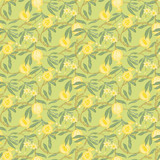 Gaston Y Daniela Wallcovering Granadas Amarillo GASTON LIBRERIA PAPER - 100% Spain Horizontal: 0 and Vertical: 6.8 20.8 - My Fabric Connection -