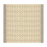 Groundworks Fabric Maze Metal ALLEGRA HICKS GARDEN COLLECTION LINEN - 88%;NYLON - 12% Belgium HEAVY Horizontal: 52 and Vertical: 6.5 53 - My Fabric Connection -