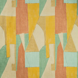 Groundworks Fabric District Tawny KELLY WEARSTLER V LINEN - 100% Italy MEDIUM Horizontal: 26.25 and Vertical: 40 52.5 - My Fabric Connection -