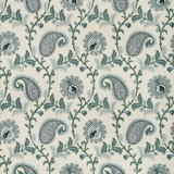Kravet Design Fabric Saudade Paisley Bay BARCLAY BUTERA SAGAMORE LINEN - 92%;SPUN POLYESTER - 8% India Horizontal: 26.75 and Vertical: 25.5 54 - My Fabric Connection -