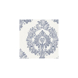 Winfield Thybony Wallcovering Damascus Indigo WINFIELD THYBONY BARCLAY LIVING IN STYLE United States Horizontal: and Vertical: 25.2 27 - My Fabric Connection -
