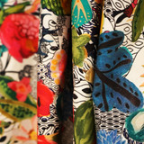 JF Fabric Carmichael 45Sj101 JF Studio 100% Cotton India Horizontal: 19.625 and Vertical: 13.875 60 - My Fabric Connection -