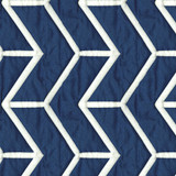 ABBEYSHEA Fabric Amos 308 Navy N/A 100% Olefin Canada 175,000 Double Rubs </p><p>Repeat: Horizontal: 0.1" (0.3 cm) Across the Roll and Vertical: 0.2" (0.5 cm) Up the Roll 54" (137 cm) - My Fabric Connection -