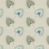Marcus William Fabric Linette 1 Mineral Fabric INDIA </p><p>Repeat: H: 16.750, V: 15.000 50 in - My Fabric Connection -