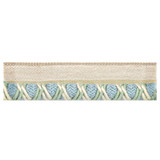 Stout Trim Lyric 4 Chambray Trim TURKEY </p><p>Repeat: H: 0.375, V: 0.000 0.38 in - My Fabric Connection -