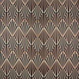 Carole Fabric Rays Of Light Ebony Birch 100% Polyester China N/A Horizontal: 18" and Vertical: 7" V 55" - My Fabric Connection -