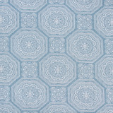 Carole Fabric Lasting Friendship Sky DESERT WANDERER 50% Polyester, 50% Cotton India N/A Horizontal: 17 1/8" and Vertical: 15 1/2" V 52" - My Fabric Connection -