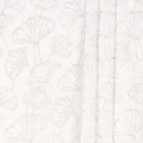 Carole Fabric Island Culture Sand Sheer Intrigue 100% Polyester India N/A Horizontal: 11 3/8" and Vertical: 11 3/8"V 51" - My Fabric Connection -