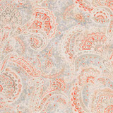 Carole Fabric Loyal Patriot Ember Red Sea 100% Cotton South Korea 51,000 Wyzenbeek Double Rubs Horizontal: 27" D and Vertical: 25 1/4" V 54" - My Fabric Connection -